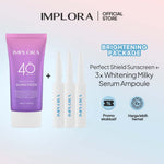 Implora Perfect Shield Sunscreen | Sunblock Wajah | Hyaluronic Acid Extract