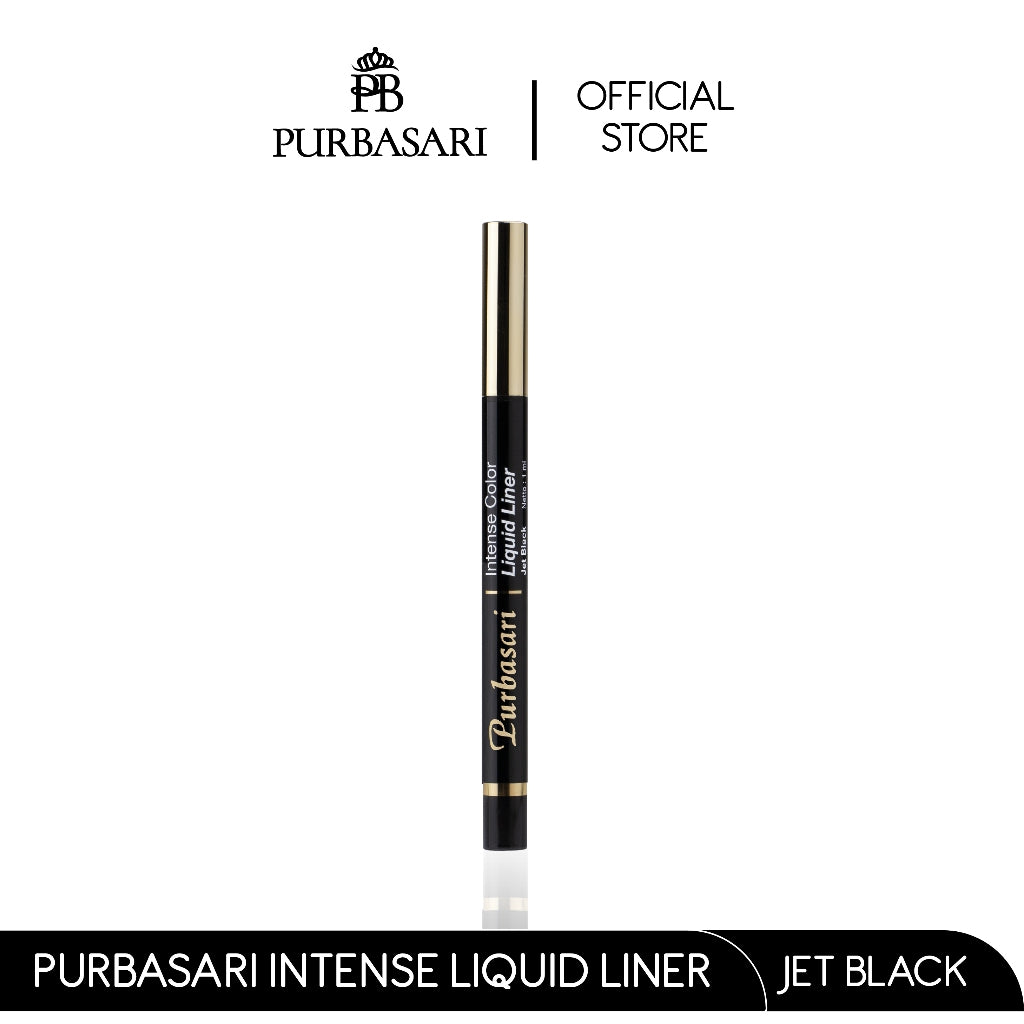 [BUY 1 GET 1 FREE] Purbasari Intens Color Liner Spidol FREE Purbasari Ultra Smooth Brow Liner