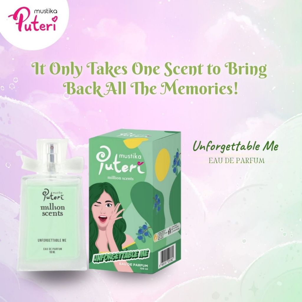 Mustika Puteri EDT Spray Million Scent 100ml