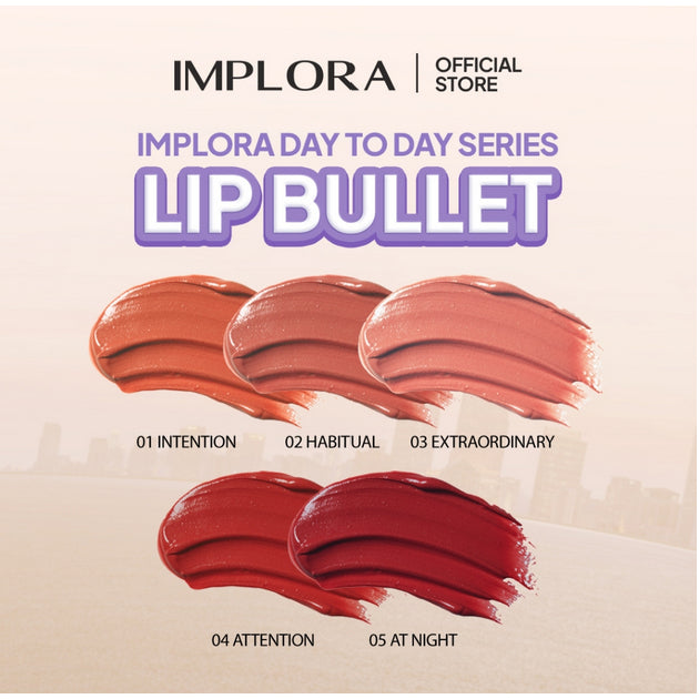 Implora Day To Day Lip Bullet Lipstick Blush Eyeshadow