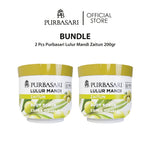 [Bundle Lebih Hemat] Purbasari Lulur Mandi 200gr - Body Scrub Mencerahkan - Melembabkan - menyamarkan flek hitam