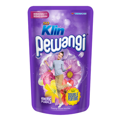 SO KLIN PEWANGI ACTIVE SPORT REFIL 800ML/SO KLIN PEWANGI/ ROMANTIC PINK / COMFORT BLUE/ EXOTIC PURPLE/HIJAB REFRESHING/COTTON FANTASY/800M/SABUN CAIR/DETERGENT CAIR/LAUNDRY CAREL