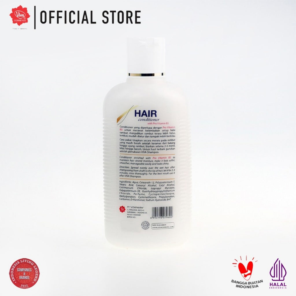 Viva Hair Conditioner with Pro VIT B5 & Conditioning Polymer - 200 ml