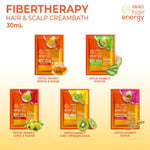 PAKET ISI 12 - Makarizo Hair Energy Fibertherapy Hair & Scalp Creambath Aloe & Melon 30 mL
