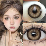 Eyeshare Asura Brown Softlens 14.5mm Normal Softlen
