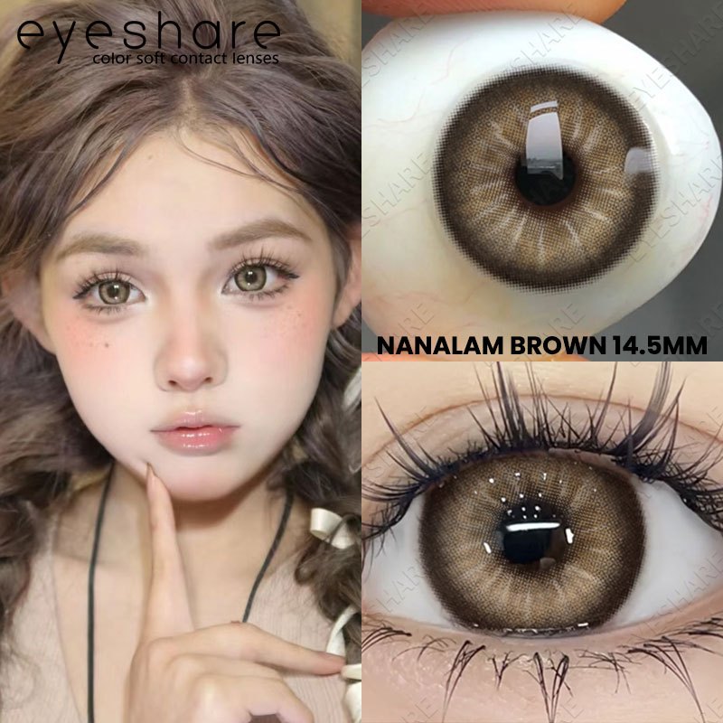 Eyeshare Asura Brown Softlens 14.5mm Normal Softlen