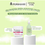 [ISI 2PCS] Purbasari Lulur Mandi Putih 200g + Britney Instant White Body Lotion 300g- Double Mencerahkan Kulit Maksimal
