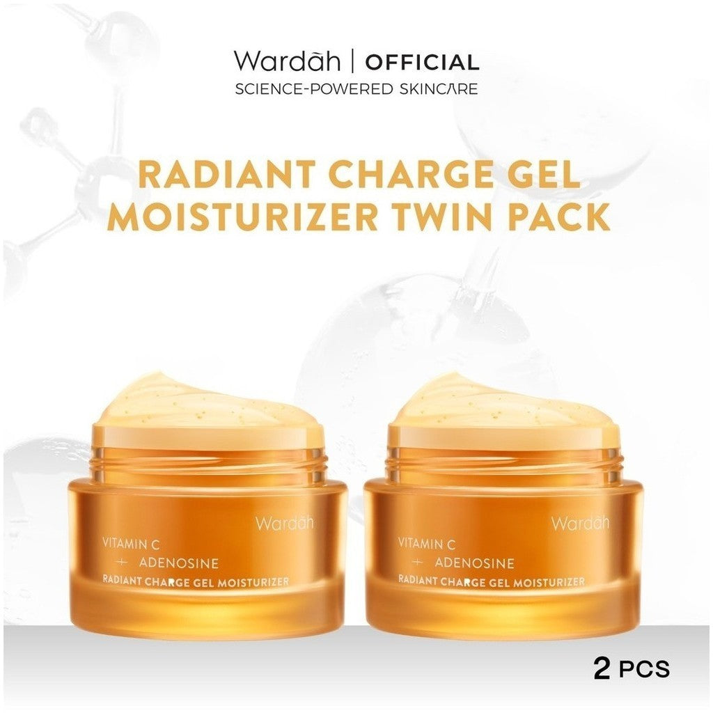New! WARDAH Moisturizer Gel Twinpack All Variant - 30 g - Skincare