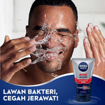 NIVEA MEN Travel Pack - Acne Defense Facial Foam 50mL + Deodorant Deep Roll-On 25mL