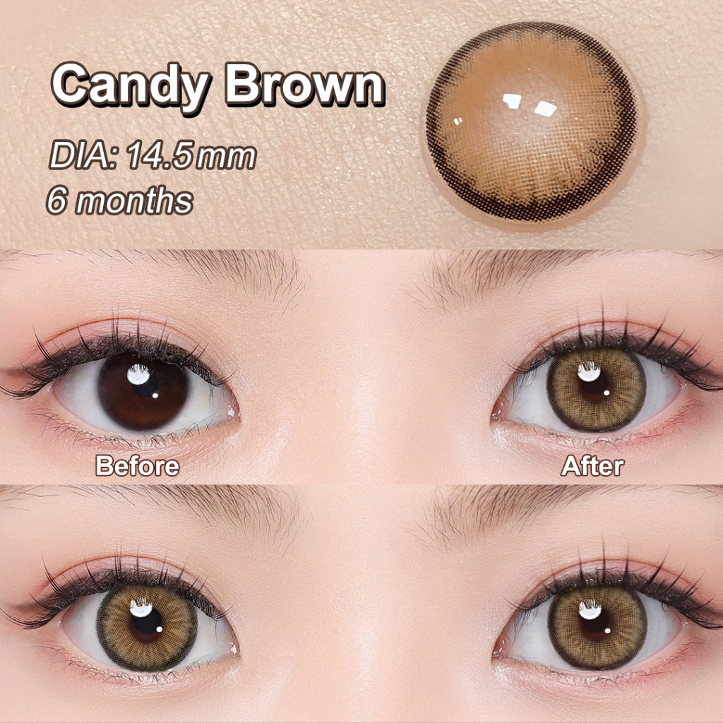 [0.00 s/d -6.00] Magister Softlens Minus 14.5 mm soflen dubai minus warna Big Eyes softlens Hitam