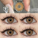 Eyeshare Softlens Vienna Chocolate 14.5mm 1 Pasang Lensa Kontak Untuk Mata Besar