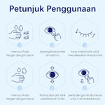 UYAAI softlens 14.5MM Minus 0.00 s/d -6.00 Mata Korea seri BUBBLE Sepasang LENSA KONTAK 6Bulan