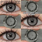Eyeshare (COD) SEMPORMA BROWN 14.2mm Softlens Normal