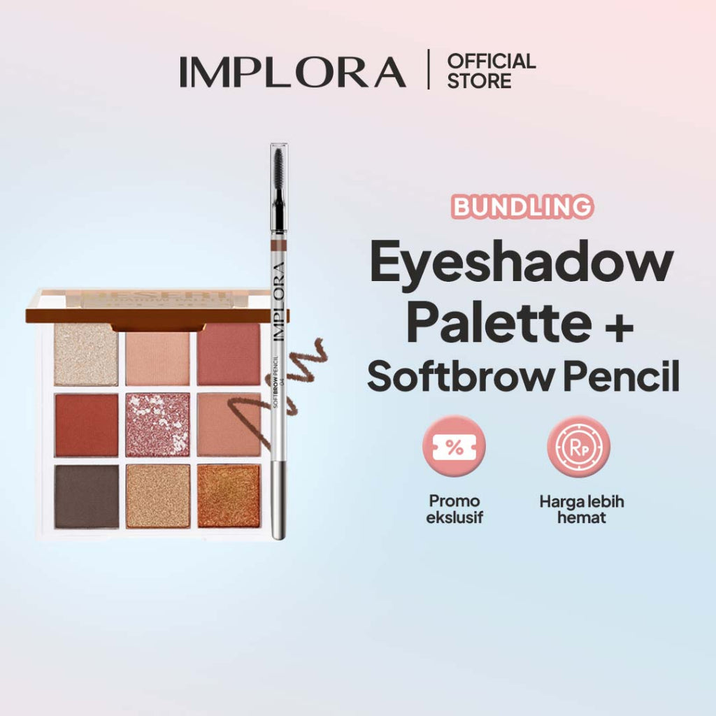 Implora Promo Eyeshadow Palette + Softbrow