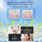 [Louisse's Exclusive] PREMIERE BEAUTE Sunscreen Cushion  SPF 30 PA+++ High Coverage Poreles & Flawless Foundation 24H Long-lasting [BUY 1 Gratis 1 Cushion Refill]  [LIVE] louisse