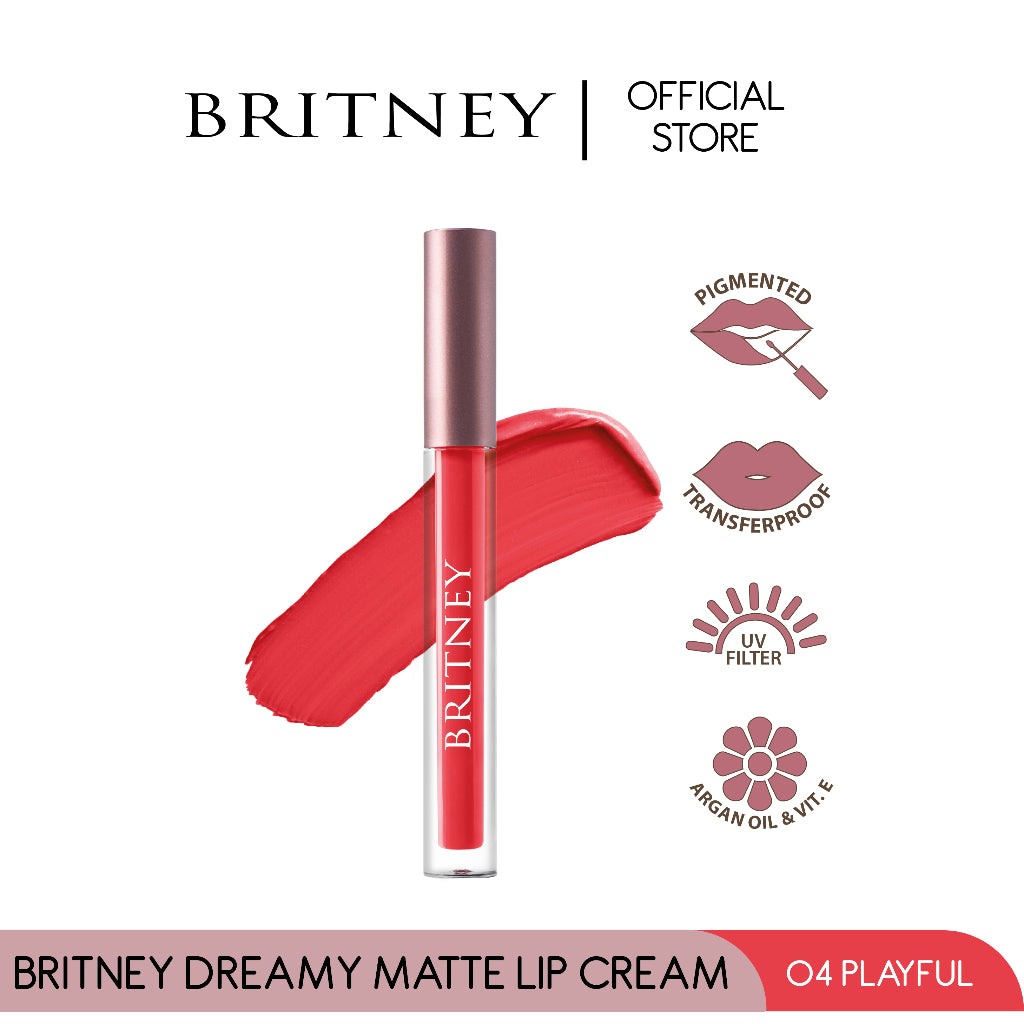 [DAPAT 5] Purbasari Britney Dreamy Matte Lip Cream