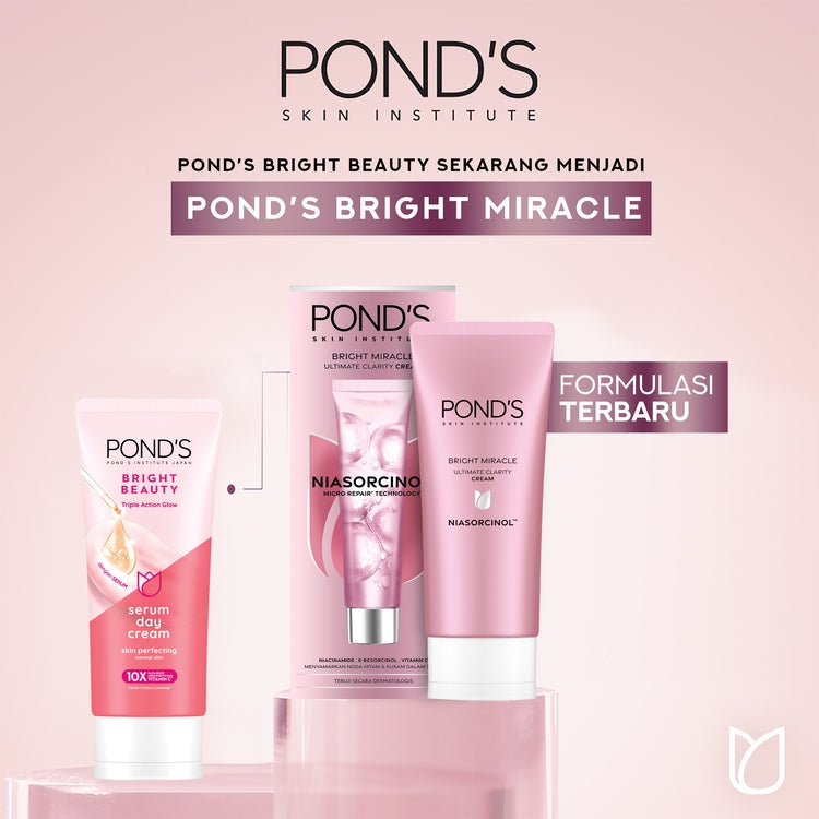 POND'S Bright Miracle Ultimate Clarity Niasorcinol Cream 40G x2