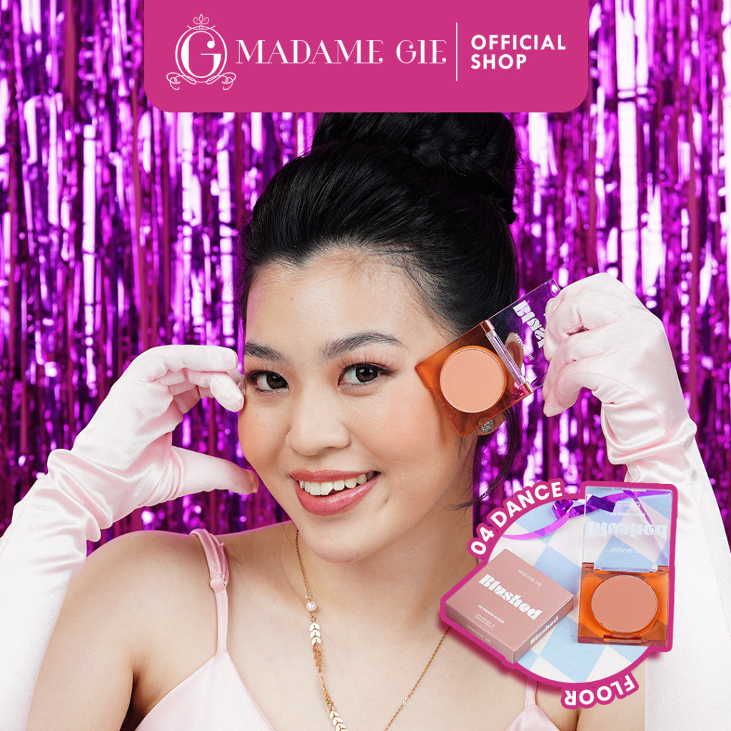 [FLASH SALE] Madame Gie Blushed -  Make up Blush On Soft Powder Naturally Pigmens