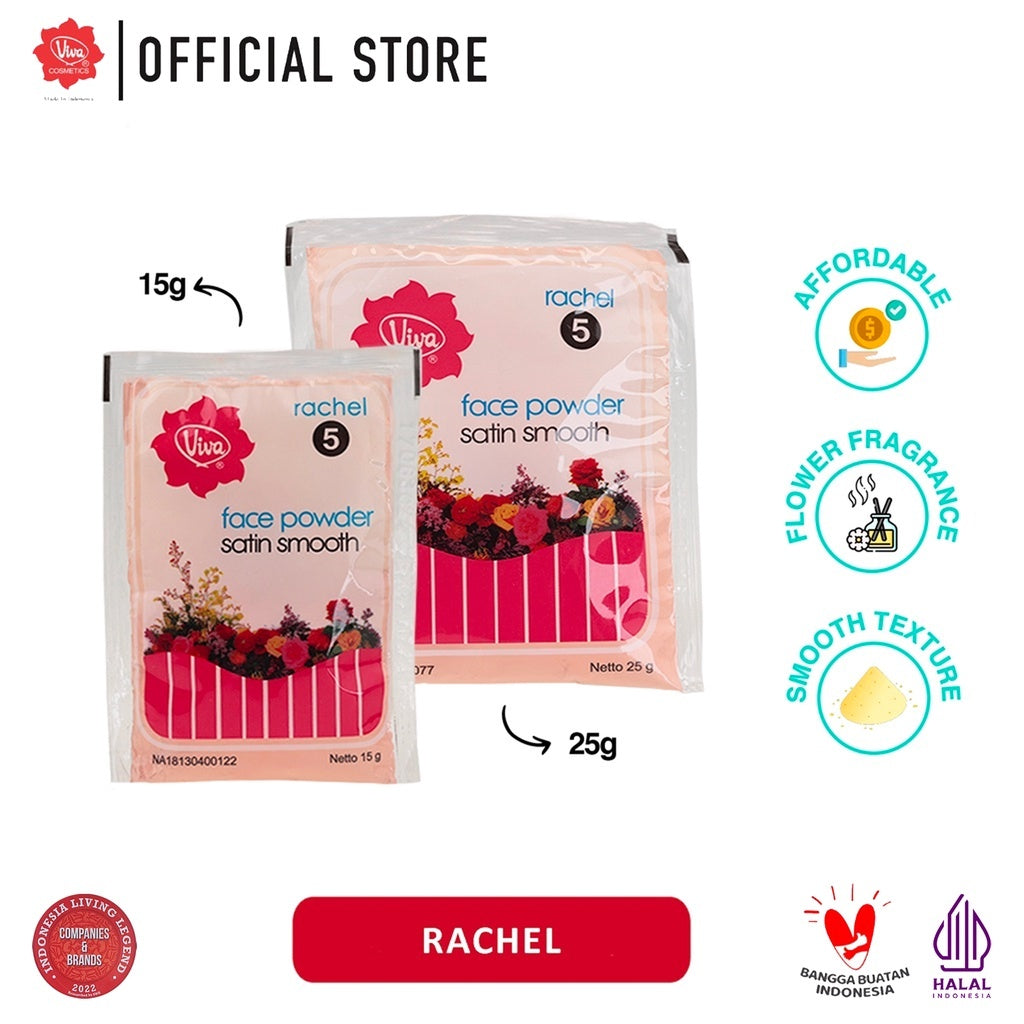 [Super Value !!!] Viva Bedak Zak (Refill - Face Powder) - Tersedia 3 Varian Warna (Isi 3 Pcs)