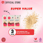 [Super Value !!!] Viva Bedak Zak (Refill - Face Powder) - Tersedia 3 Varian Warna (Isi 3 Pcs)