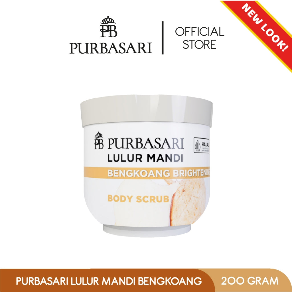 [Bundle Hemat] Purbasari Lulur Mandi Bengkoang 2PCS / Lulur Pemutih Whitening Pencerah / Lulur pelembab kulit / Lulur Badan perontok daki / Menyamarkan flek hitam / Melembabkan / Mencerahkan