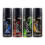 POSHMEN BODY SPRAY BOTTLE 150ML/ PARFUME SPRAY/MINYAK WANGI/PARFUME COWOK