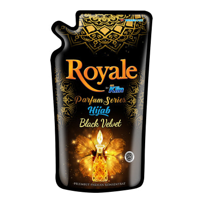 ROYALE PARFUME SERIES BY SO KLIN PELEMBUT PAKAIAN PINK SATIN 650ML/PURPLE DAWN/BLUE SAPPHIRE/BLACK VELVET/HOT SUMMER/PELMBUT PAKAIAN KONSENTRANT/PEWANGI/ISI ULANG/CAIR/POUCH