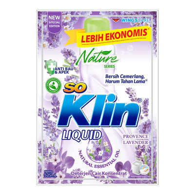 SO KLIN LIQUID DETERGENT CAIR KOREAN CAMELIA/JAPANES SAKURA/NATURE SERIES LAVENDER/WHITE & BRIGHT REFIL/525ML/SABUN CAIR/SABUN CUCI CAIR/LAUNDRY/DETERGEN/CAIR