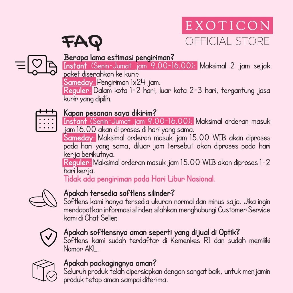 Exoticon Softlens Grey Series II Livi | Sofiya | Smoke Grey | Ash Grey | Charcoal Grey