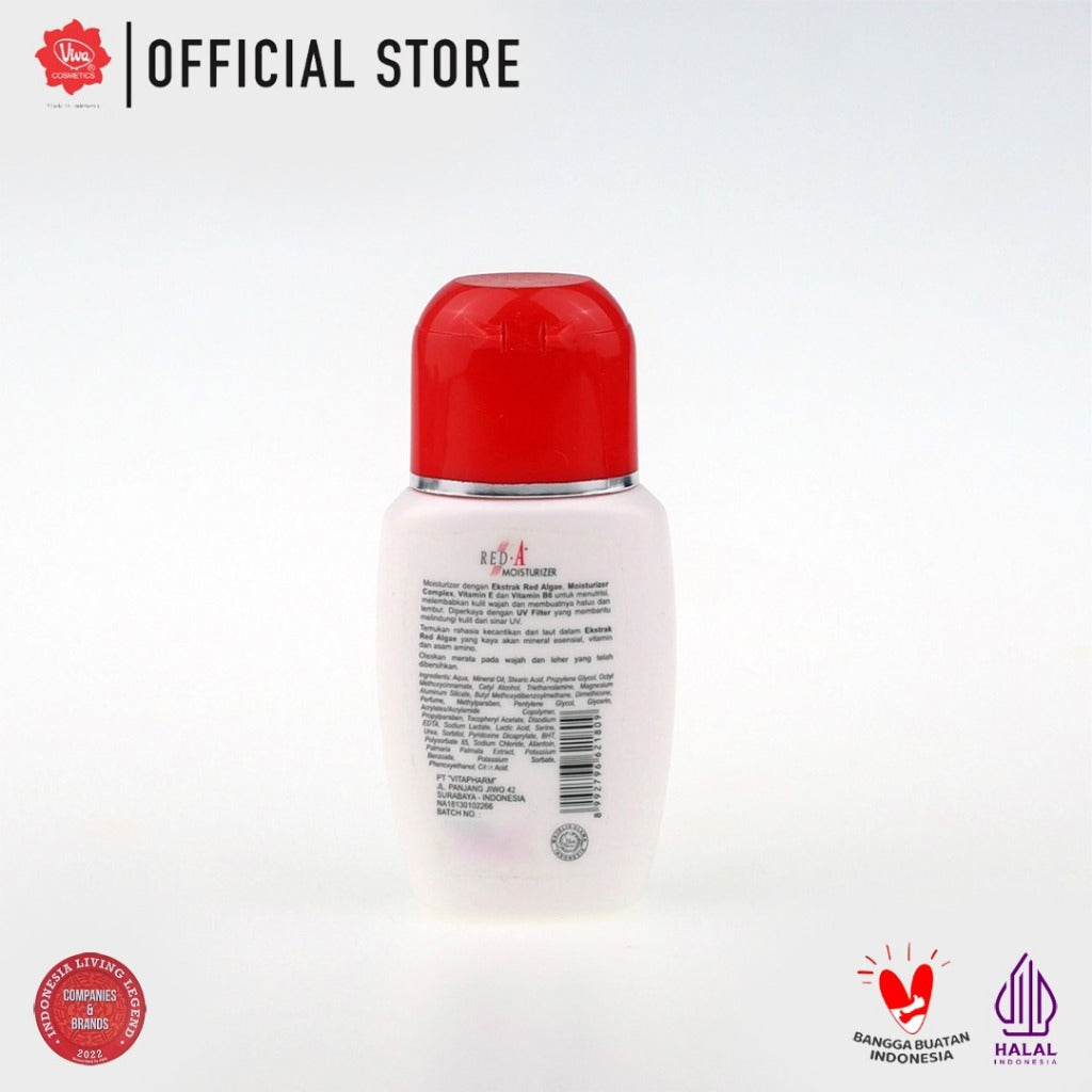 Red-A Moisturizer with UV FILTER A & B, Vit E & Pro VIT B6 - 30 ml