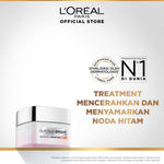 L'Oreal Paris Glycolic Bright Glowing Day Cream SPF 17/30 - 15/50ml (Krim Siang  Pelembab Loreal Glyco Acid AHA Exfoliating Anti Dark Spot Wajah Peeling Muka)