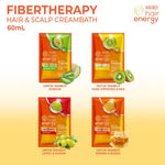 Makarizo Hair Energy Fibertherapy Hair & Scalp Creambath Aloe & Melon 60 mL