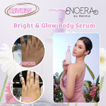 Noera Bright & Glow Body Serum Ungu 200ml