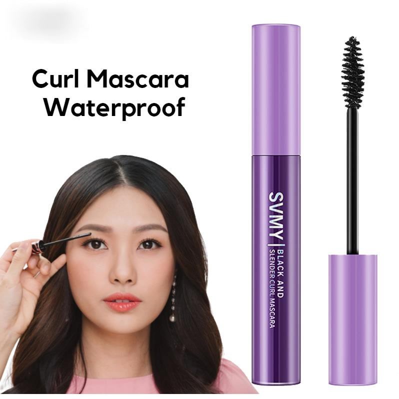 SVMY 724 MASKARA HITAM TAHAN LAMA BLACK AND SLENDER CURL MASCARA