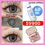 Eyeshare 1Pasang Softlens 14.5mm + Solution Cairan 60ml + kotak cermin