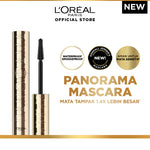 L'Oreal Paris Voluminous Panorama Waterproof Mascara, Smudgeproof, Clumps-free, 24H Longlasting, Panoramic Volume, Dramatic Volume - Maskara Waterproof Anti Air Tahan Lama Hingga 24 Jam Tahan Air Volume Dramatis Loreal Maskara Makeup Make Up