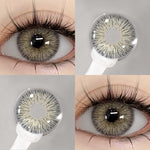 Eyeshare Black Softlens 14.5mm Big Eyes Natural Korea New Softlens Lensa Warna Soflen