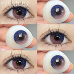 Eyeshare Softlens Bubble Gray Softlens 14.5mm Big Eyes