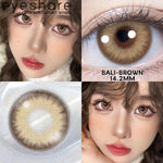 Eyeshare Venice Softlens Gray 1Pasang 14.2mm Lensa Kontak Soflen Soflens