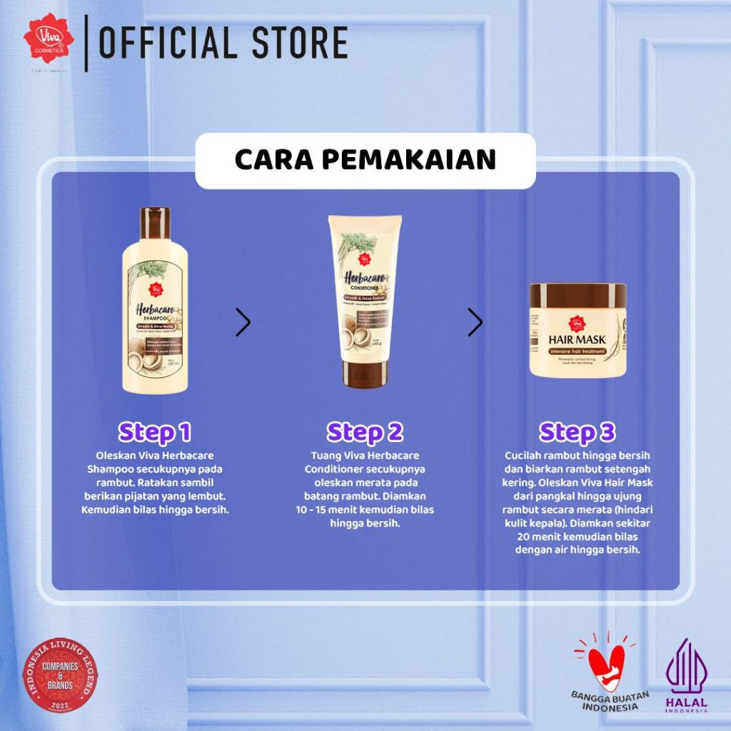 [PROMO] Paket Smooth and Shine - INTENSE GLOWING HAIR CARE (isi 3 item)