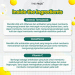 THE FACE Temulawak Facial Wash with Glutathione 125ml - Sabun Cuci Muka / Pembersih Muka