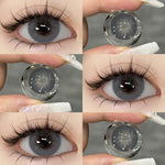 Eyeshare Softlens Big Eyes Beautyeye Chocolate 1Pasang 14.5mm Lensa Black Softlen