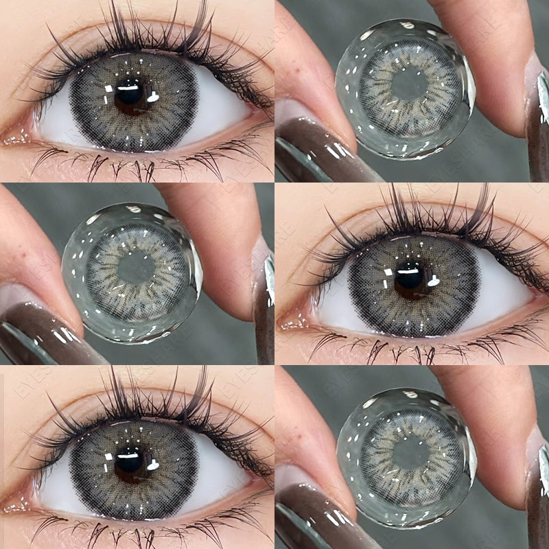 Eyeshare Softlens Madrio Softlens 1Pasang 14.0mm Purple Blue Brown Red Softlens