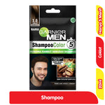 Garnier Men Sampo Pewarna Rambut Cokelat / Hitam20 ml