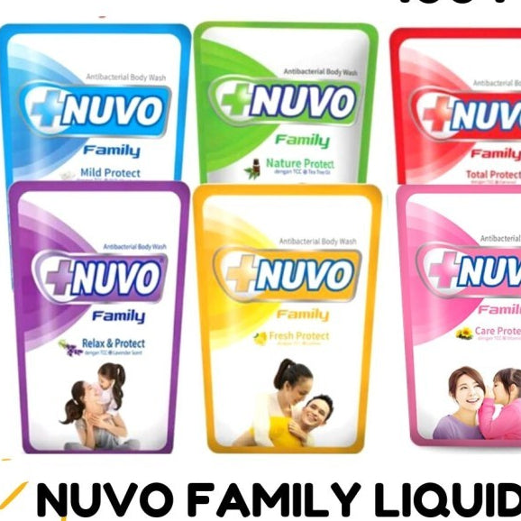 ANEKA NUVO LIQUID SOAP BODY WASH REFILL 400 ML