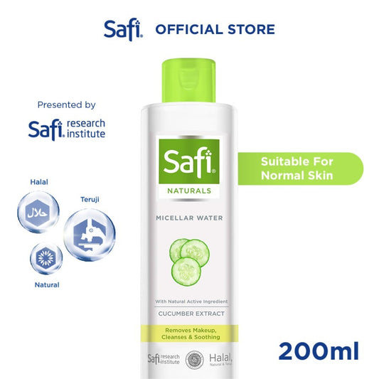 Safi Naturals Micellar Water With Cucumber 200ml