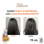 Makarizo Advisor Anti Frizz Detangling Care 70mL - Anti Kusut / Anti Frizz