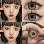 Eyeshare Ocean Darkgray Softlens 1Pasang 14.2mm Big Eyes Softlen Lensa Kontak Warna soflens