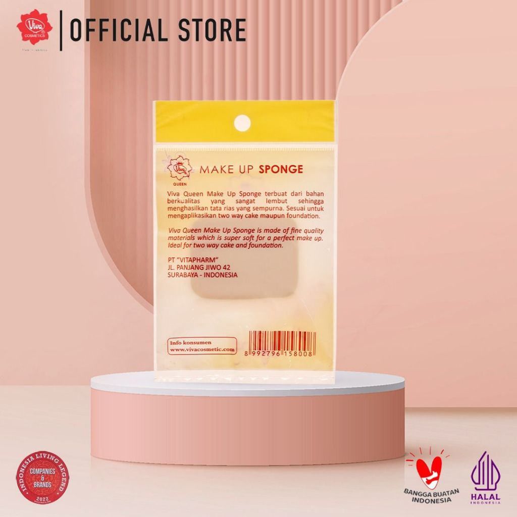 Viva Queen Make Up Sponge Original