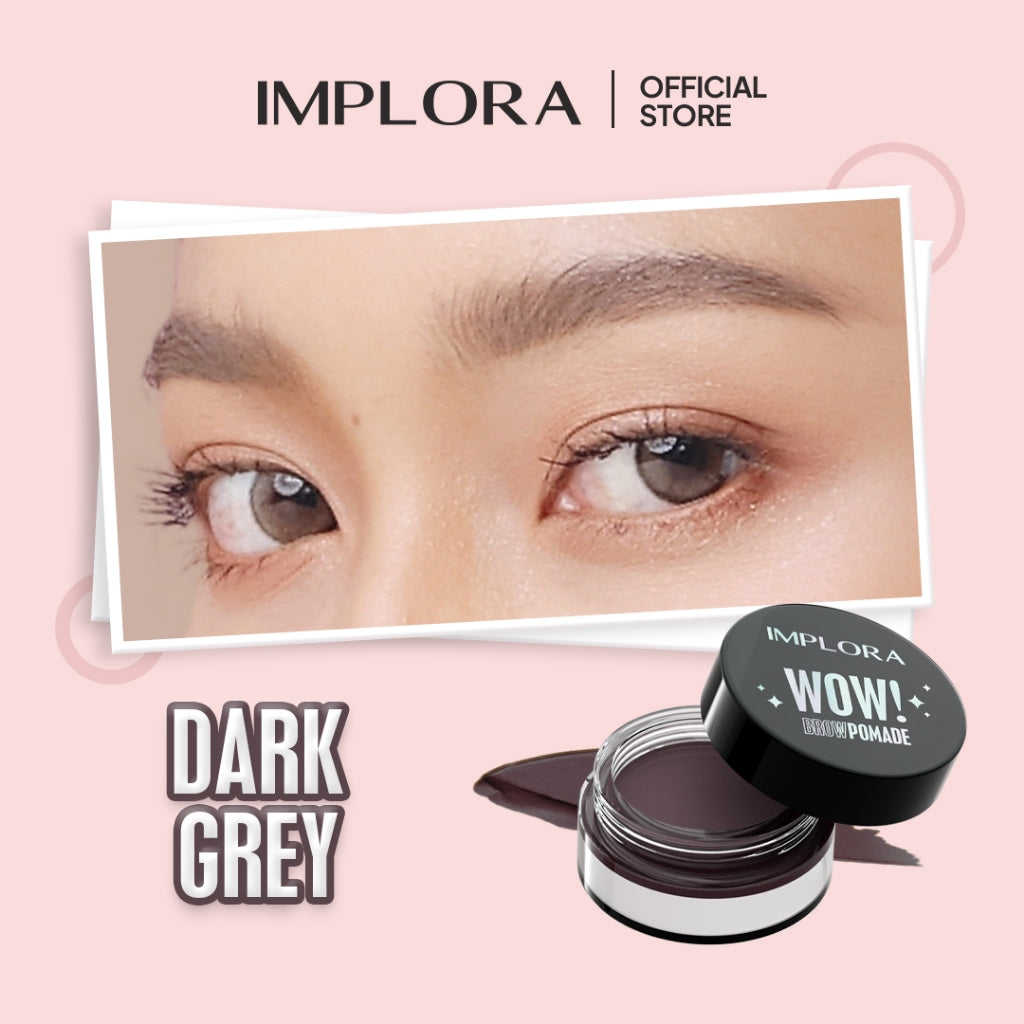Implora Wow Brow Pomade | Eyebrow Pomade | Spoolie dan Kuas Alis